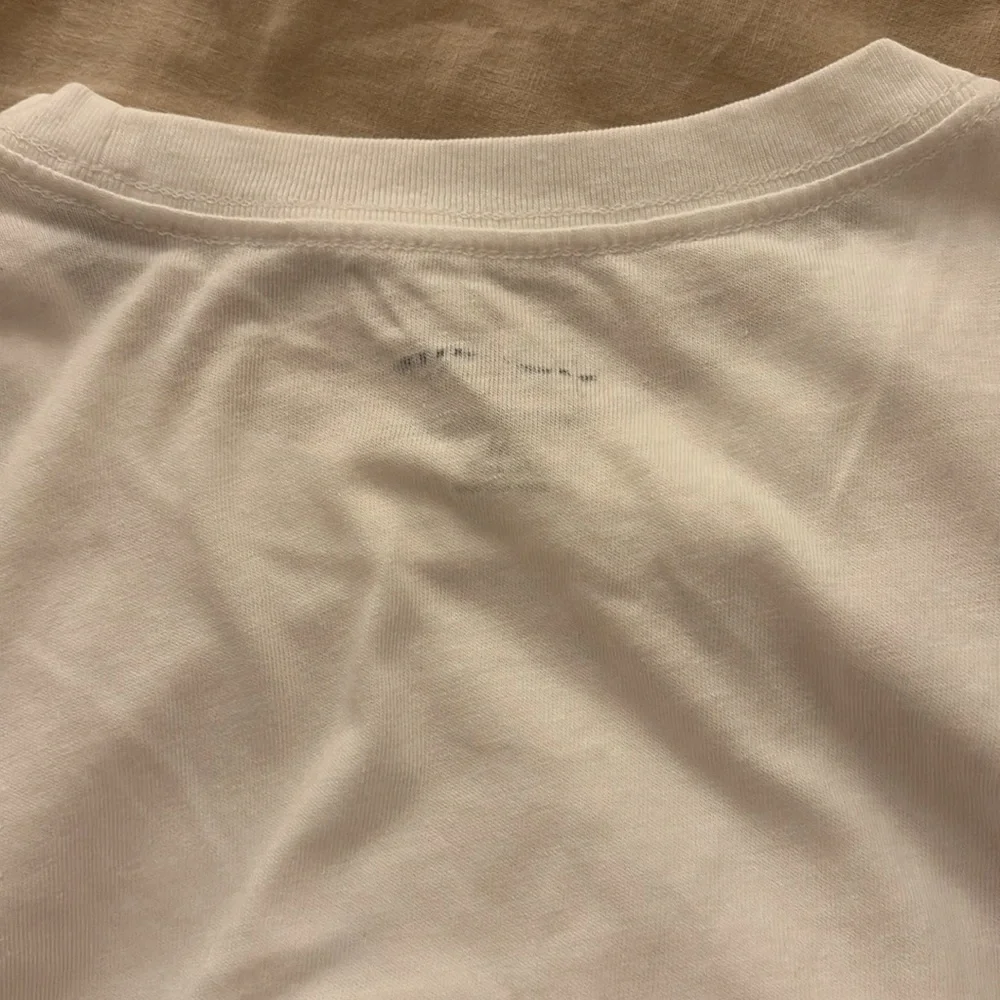 J.Crew Volleyball vintage-wash cotton graphic T-shirt Medium White - Picture 6 of 6